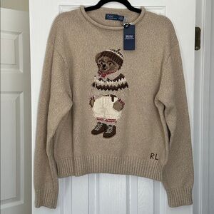 NWT 🏷️ Polo Ralph Lauren Bear Sweater